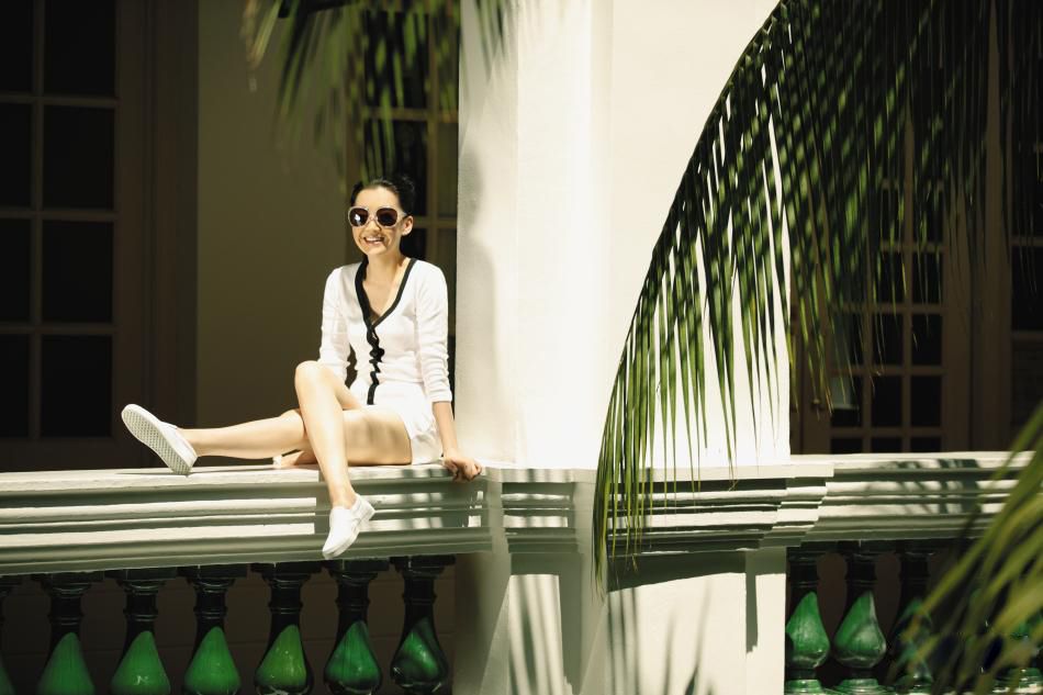 美女许晴清新夏日写真