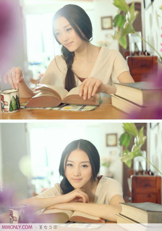 校园萌妹子清纯可爱写真