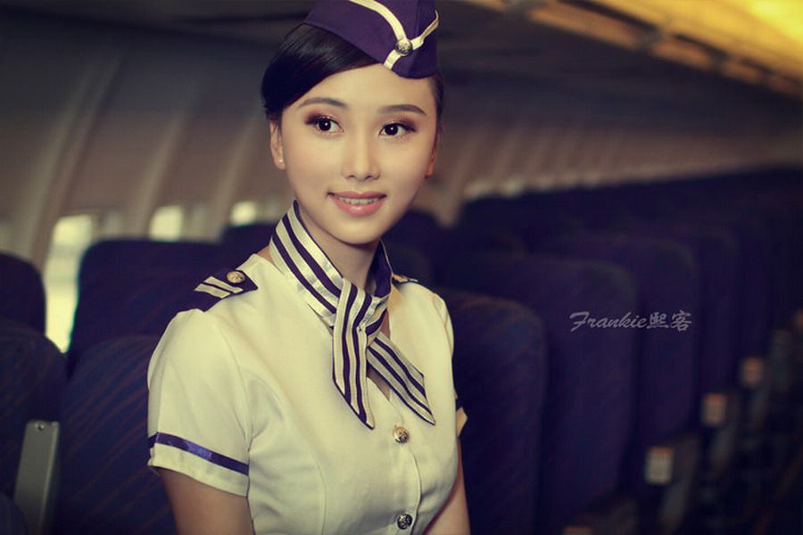 清纯空姐制服诱惑高清写真