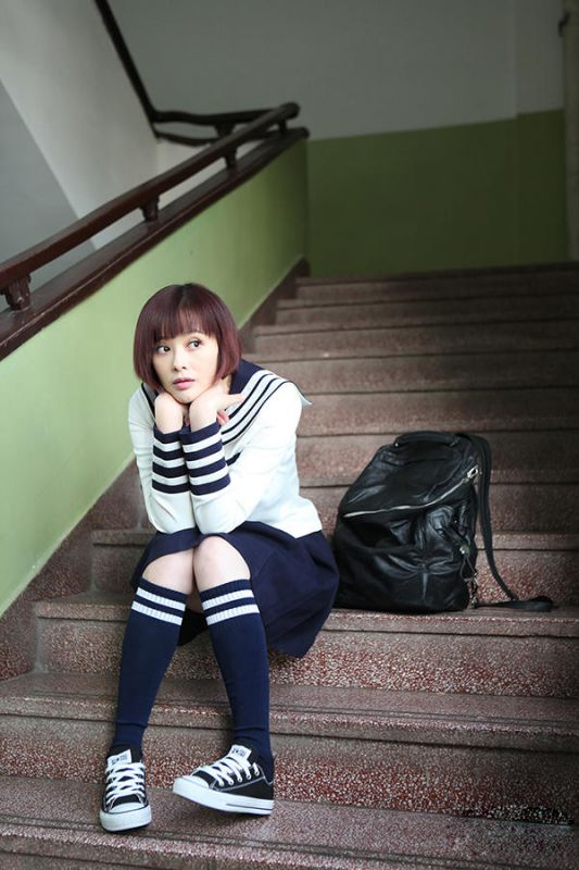 萧淑慎高中女生旧照清纯如水