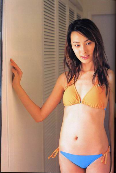 梁洛施性感比基尼高清写真