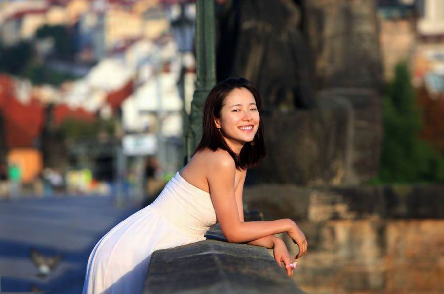 清纯美女江一燕唯美写真照