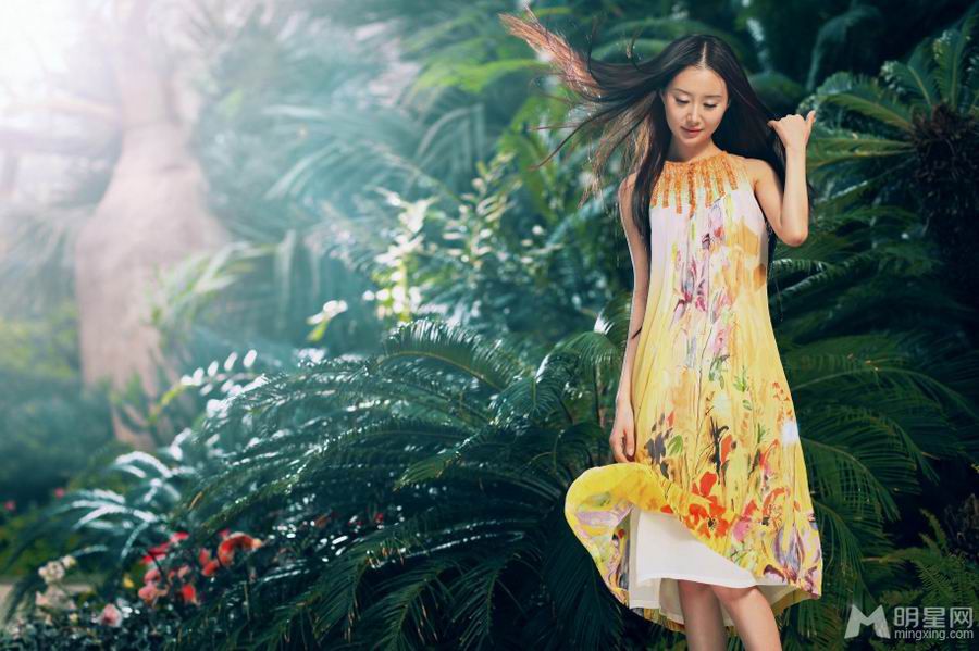 女神舒畅甜美小清新迷人写真