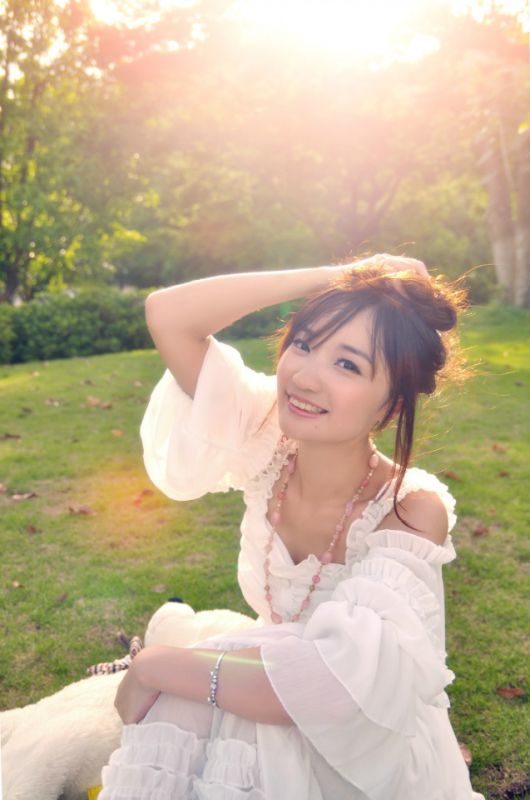 清纯校花户外唯美写真