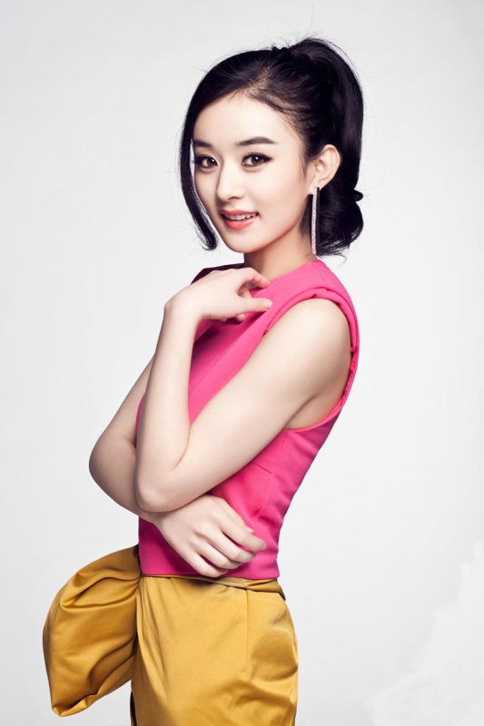 赵丽颖清纯甜美高清写真