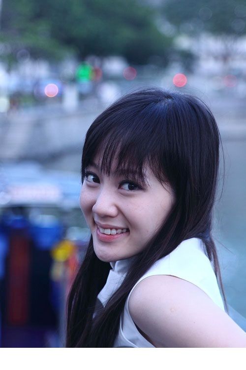 甜美清纯女星陈美心私房照