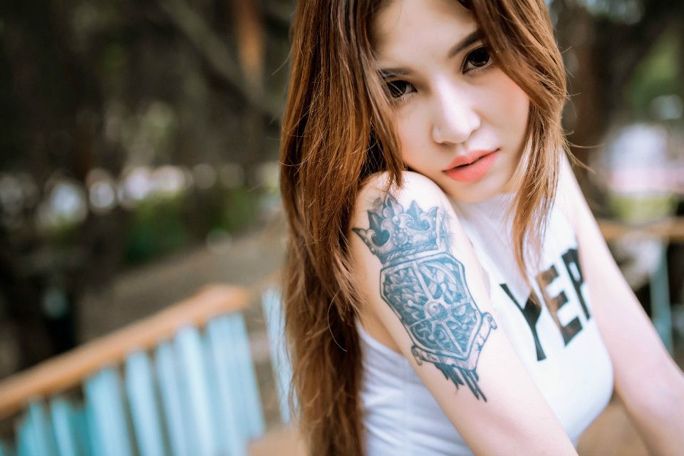 性感长腿美女街拍写真