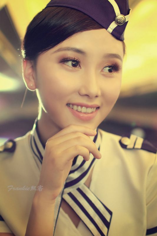 清纯空姐制服诱惑高清写真