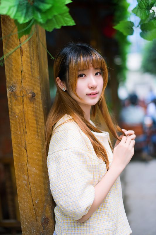 萝莉萌妹子小清新街拍系列