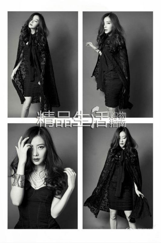古典气质美女熊黛林性感诱人杂志封面图片