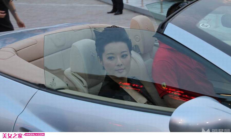豹纹短裙袁莉高清写真