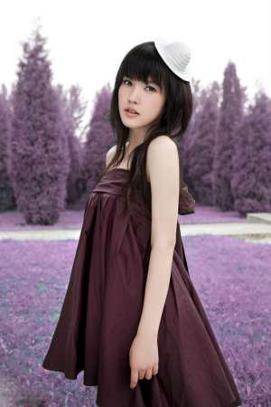 清纯可爱MM杨子姗照片写真
