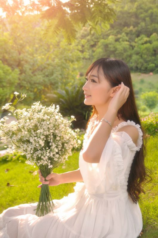 清纯校花户外唯美写真