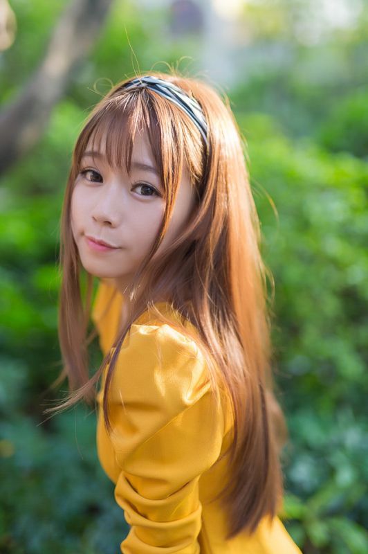 清纯甜美美眉户外高清写真照