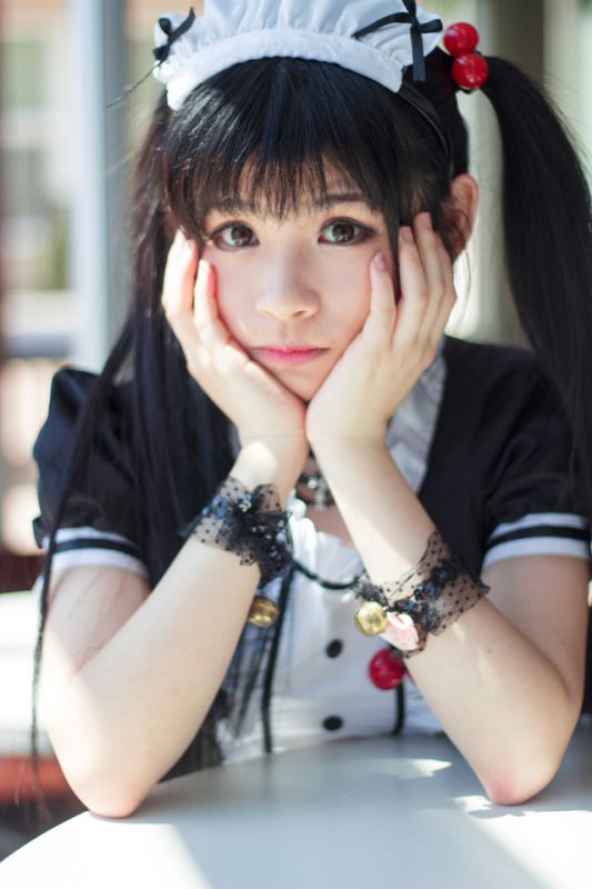 萝莉女仆装萌化人心的诱惑写真