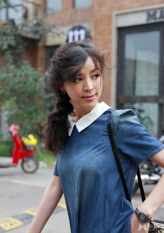 美女明星张静初小清新高清写真