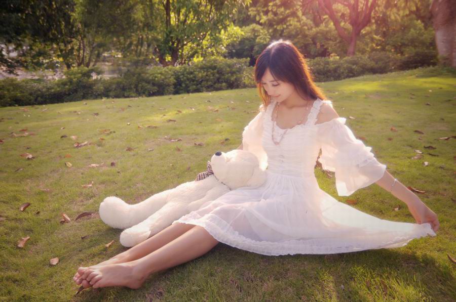清纯校花户外唯美写真