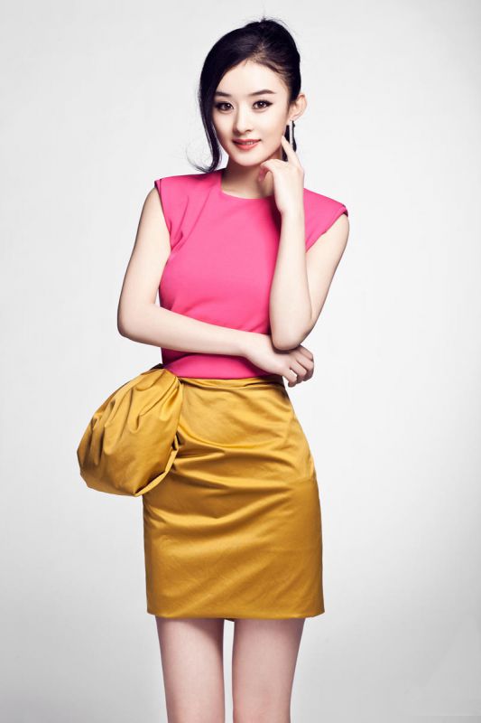 赵丽颖清纯甜美高清写真