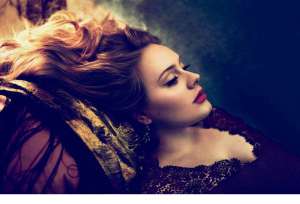 adele登VOGUE杂志封面拍摄写真