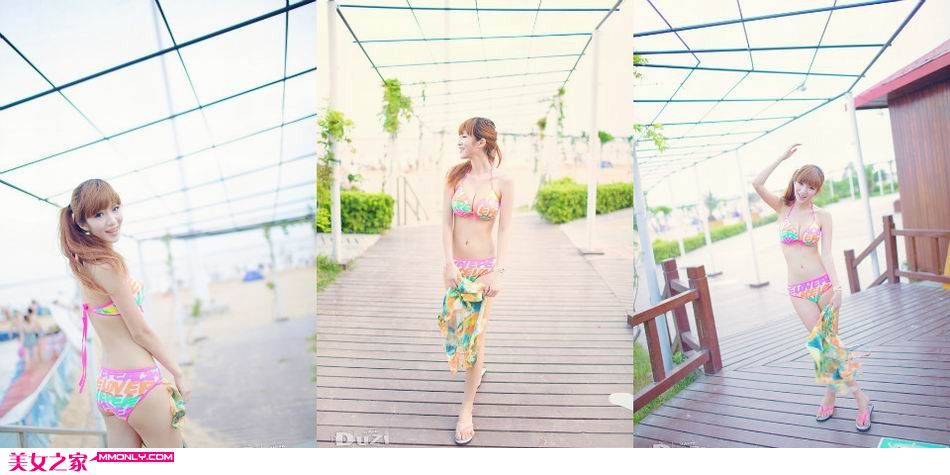 海边比基尼美眉高清诱惑写真