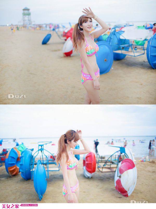 海边比基尼美眉高清诱惑写真