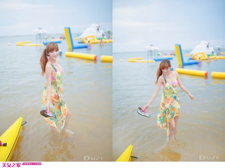 海边比基尼美眉高清诱惑写真