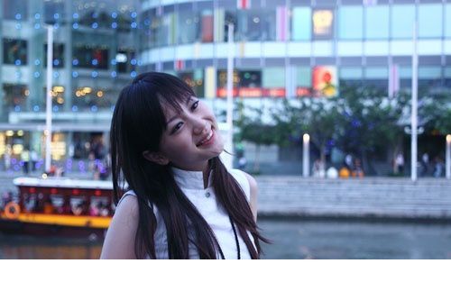 甜美清纯女星陈美心私房照