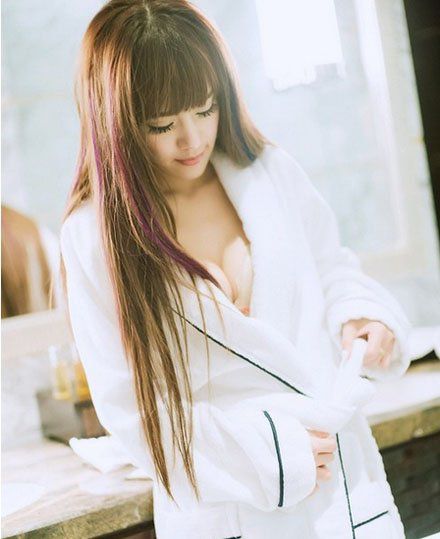 黑色内衣美女性感私房写真