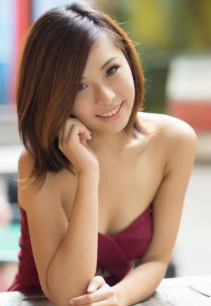 性感小美女高清街头写真