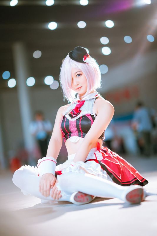 cosplay角色扮演动漫美女白丝美腿图片大全