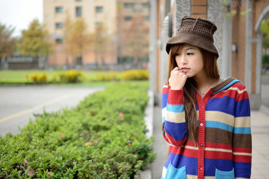 邻家女孩可爱清纯街拍图集