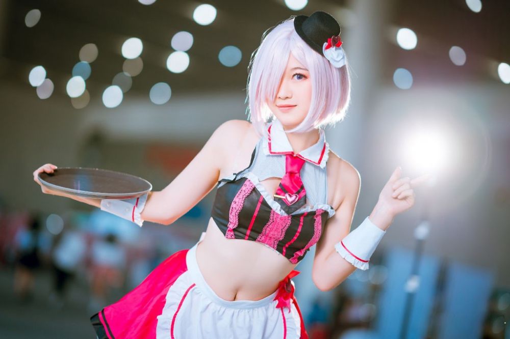 cosplay角色扮演动漫美女白丝美腿图片大全