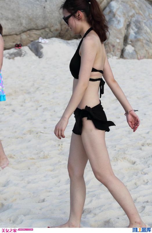 沙滩比基尼美女街拍写真集