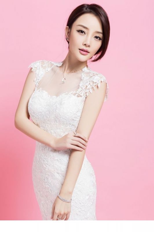 美女明星李小璐唯美婚纱图片