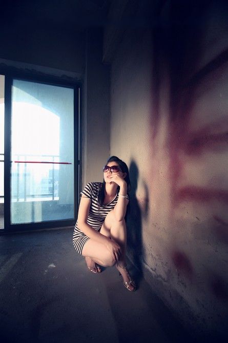 清纯长腿美女大秀完美身材