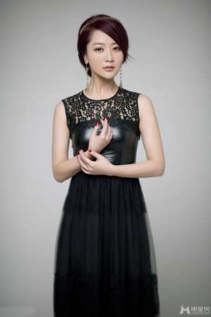 清纯明星白冰长裙唯美写真