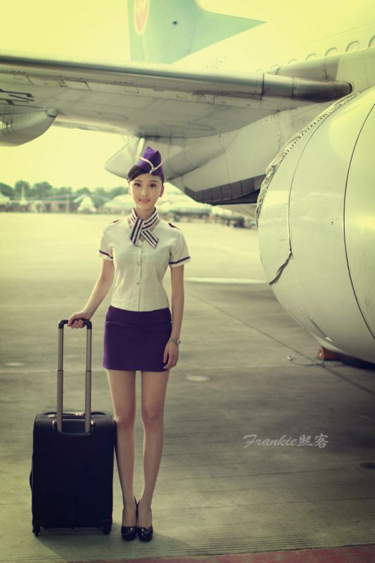 清纯空姐制服诱惑高清写真