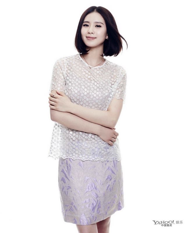 女星刘诗诗甜美可人写真