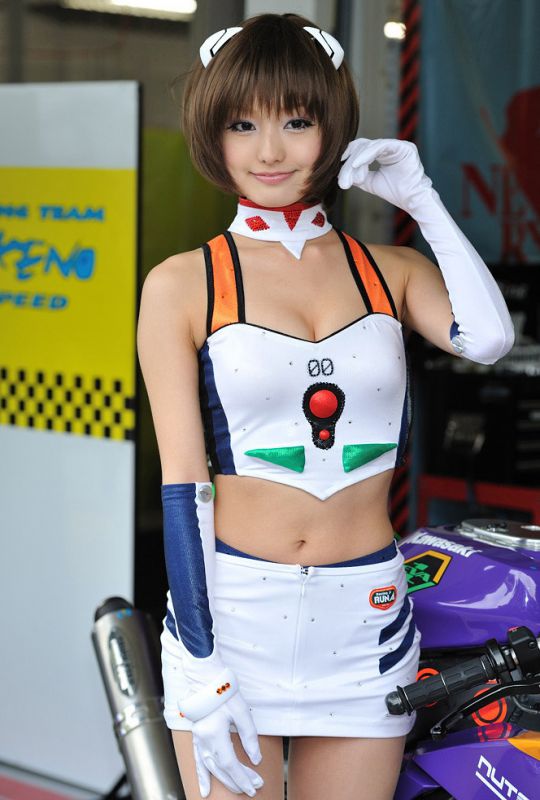 卡哇伊萌妹子cosplay凌波丽写真
