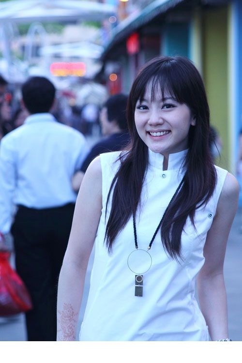 甜美清纯女星陈美心私房照
