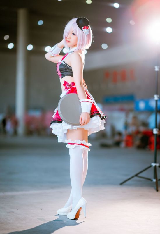 cosplay角色扮演动漫美女白丝美腿图片大全