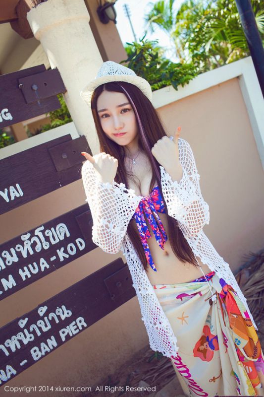 夏日比基尼美女性感写真