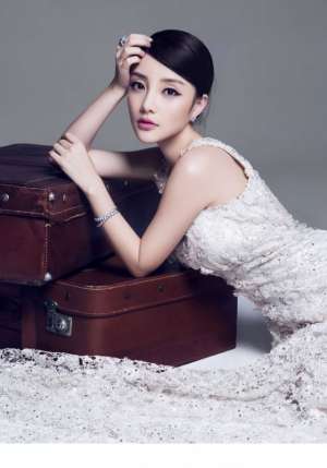 美女明星李小璐唯美婚纱图片