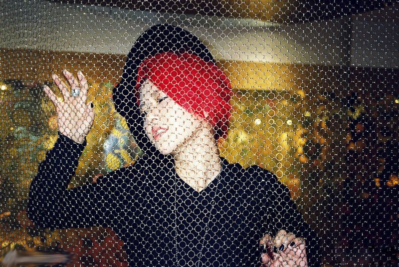 红发美女谭维维性感高清写真