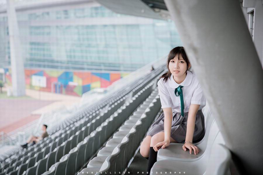 氧气美少女制服黑丝迷人写真