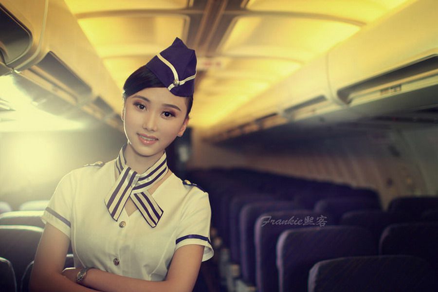 清纯空姐制服诱惑高清写真