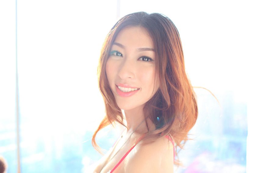 阳光美女清新迷人写真