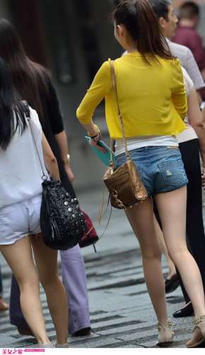 街拍萌妹子美丽迷人写照