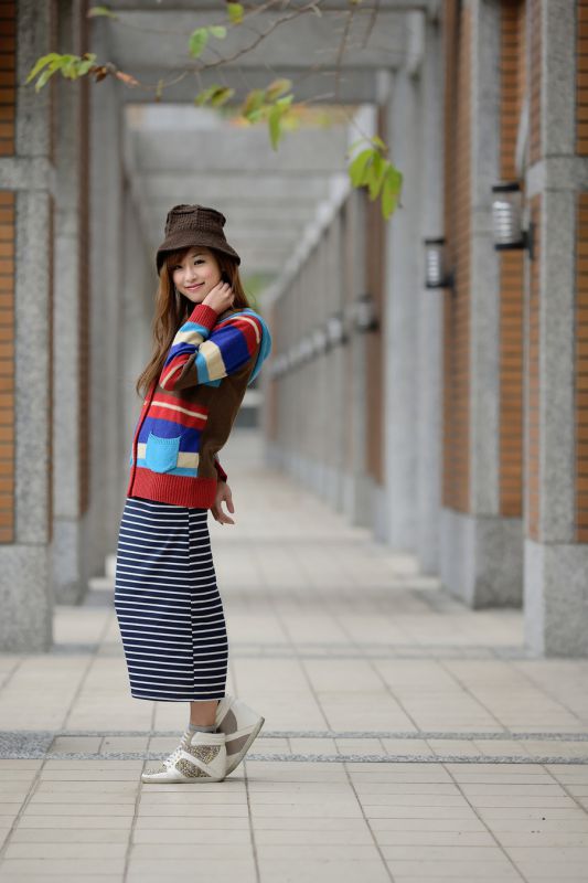 邻家女孩可爱清纯街拍图集