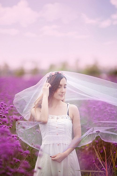 普罗旺斯邂逅混血清纯可爱小美女